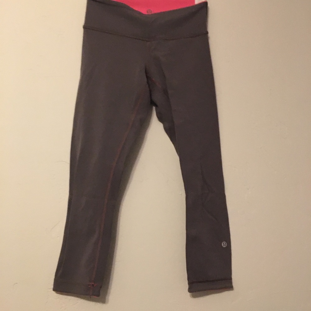 Reversible Lululemon capris